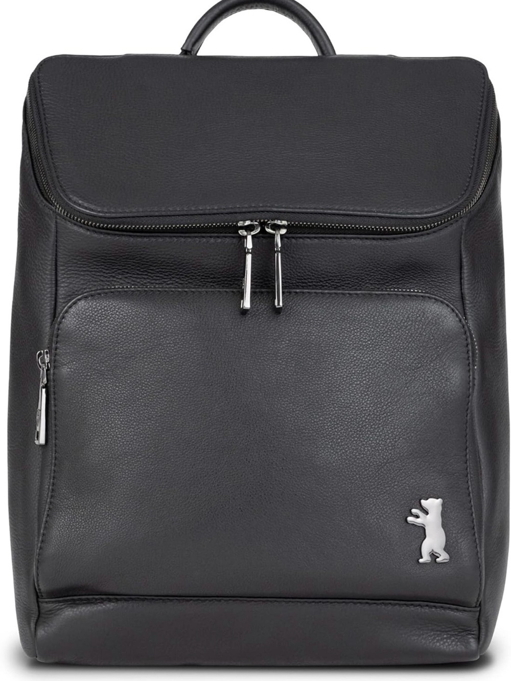BERLINER BAGS Sydney Premium Leather Backpack Bookbag,  for Women or Men